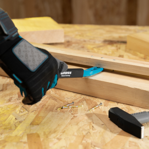 Лом-гвоздодер, обрезиненная рукоятка, 300 x 22 x 14мм Gross по ценам производителя в Уфе с доставкой по всей России