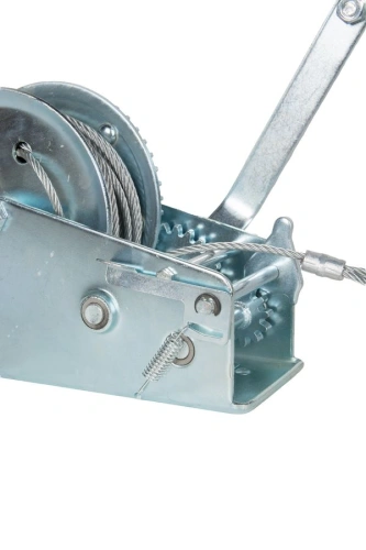 Лебедка ручная барабанная с тросом 1300кг  20м оцинкованная TOR FD по ценам производителя в Уфе с доставкой по всей России