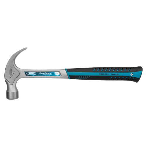 Молоток-гвоздодер, 570 г, цельнокованый, трехкомпонентная рукоятка Gross по ценам производителя в Уфе с доставкой по всей России