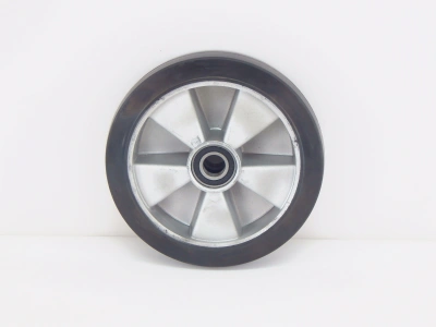 Колесо резиновое 250х50 мм с подшипником для тележек гидравлических HW купить в Москве с доставкой по всей России | ProtosMarket.ru