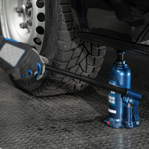 Домкрат гидравлический бутылочный, 5 т, h подъема 207-404 мм, в пластиковом кейсе Stels по ценам производителя в Уфе с доставкой по всей России