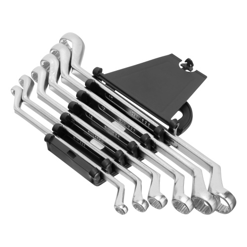 Набор ключей накидных, 6-17 мм, CR-V, 6 шт, полированный хром Matrix по ценам производителя в Уфе с доставкой по всей России