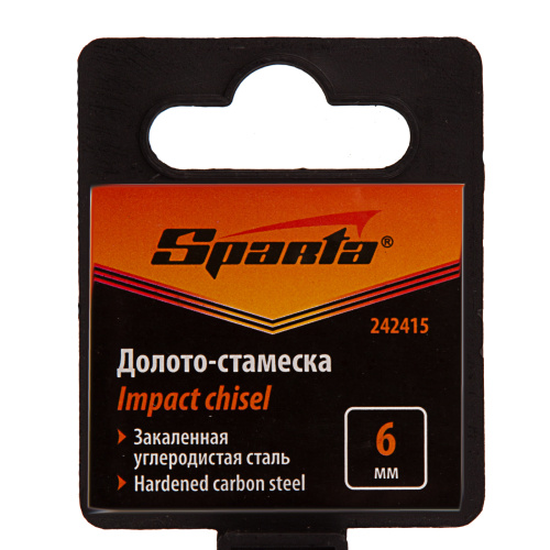 Долото-стамеска 6 мм, деревянная рукоятка Sparta по ценам производителя в Уфе с доставкой по всей России