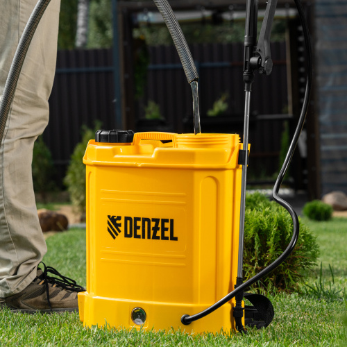 Опрыскиватель ранцевый аккумуляторный D-12LA, 12 л, 12 В, 8 Ач Denzel по ценам производителя в Уфе с доставкой по всей России