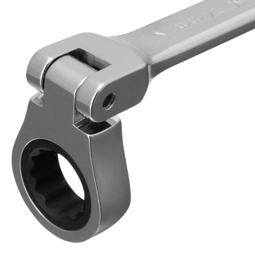 Ключ комбинированный трещоточный, 14 мм, CrV, шарнирный, зеркальный хром Matrix Professional по ценам производителя в Уфе с доставкой по всей России