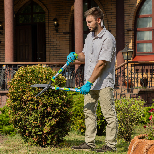 Кусторез, 640 - 820 мм, телескопические алюминиевые рукоятки, Luxe, Palisad по ценам производителя в Уфе с доставкой по всей России