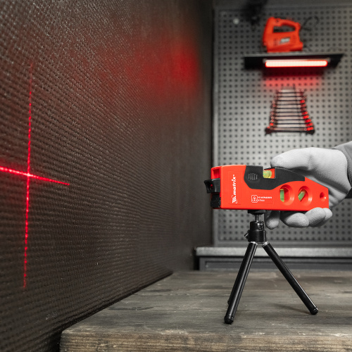 Лазерный уровень, 180 мм, 220 мм штатив, 4 глазка Matrix по ценам производителя в Уфе с доставкой по всей России