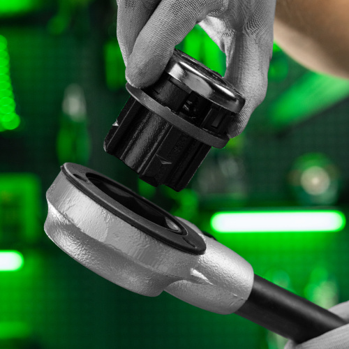 Трещотка для клуппов с удлинителем Сибртех по ценам производителя в Уфе с доставкой по всей России