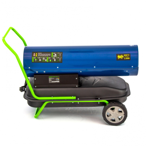 Дизельная тепловая пушка СТД-50, 50 кВт, 1100 м3/ч, прямой нагрев Сибртех по ценам производителя в Уфе с доставкой по всей России