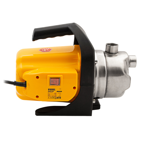 Садовый поверхностный насос GP 1000Х, 1000 Вт, 3500 л/ч, подъем 44 м, нержавейка Denzel по ценам производителя в Уфе с доставкой по всей России