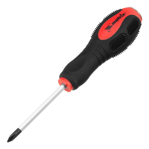 Ударная отвертка, PH1 x 75 мм, двухкомпонентная рукоятка, CrV Matrix по ценам производителя в Уфе с доставкой по всей России