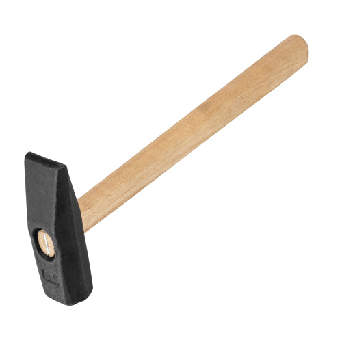 Молоток слесарный, 1000 г, квадратный боек, деревянная рукоятка по ценам производителя в Уфе с доставкой по всей России