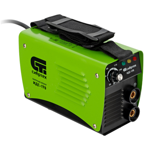 Аппарат инверторный дуговой сварки ИДС-170, 170 А, ПВ 80%, диаметр электрода 1.6-3.2 мм Сибртех по ценам производителя в Уфе с доставкой по всей России