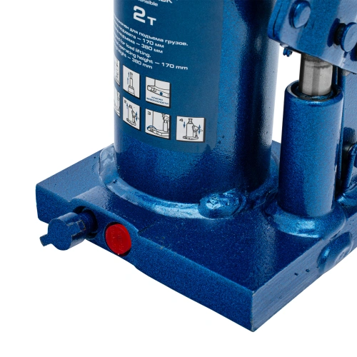 Домкрат гидравлический бутылочный телескопический, 2 т, H подъема 170-380 мм Stels купить в Москве с доставкой по всей России | ProtosMarket.ru