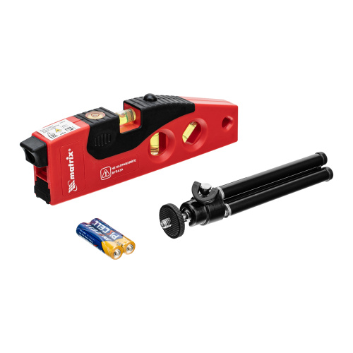 Лазерный уровень, 180 мм, 220 мм штатив, 4 глазка Matrix по ценам производителя в Уфе с доставкой по всей России