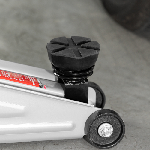 Резиновая опора для подкатного домкрата универсальная, D 89 мм, D 60 мм, H 35 мм Matrix по ценам производителя в Уфе с доставкой по всей России