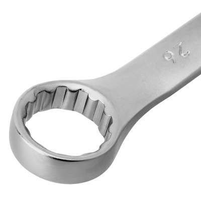 Ключ комбинированный, 26 мм, CrV, матовый хром Stels по ценам производителя в Уфе с доставкой по всей России