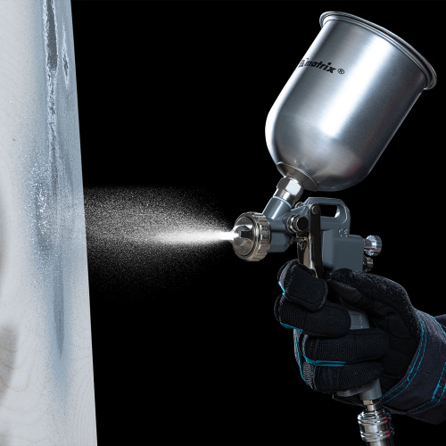 Краскораспылитель пневматический с верхним бачком V 0.6 л, сопло D 1.2, 1.5 и 1.8 мм Matrix по ценам производителя в Уфе с доставкой по всей России