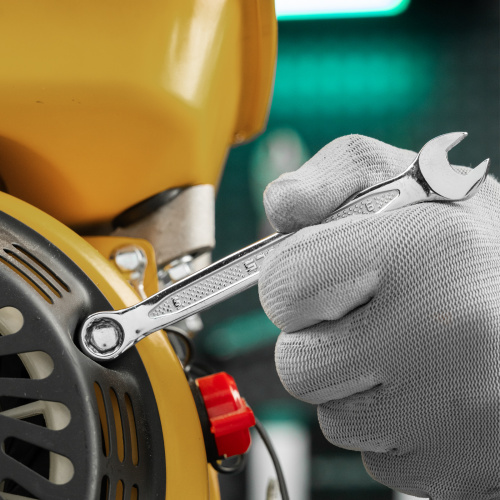 Ключ комбинированный, 9 мм, CrV, антислип Stels по ценам производителя в Уфе с доставкой по всей России