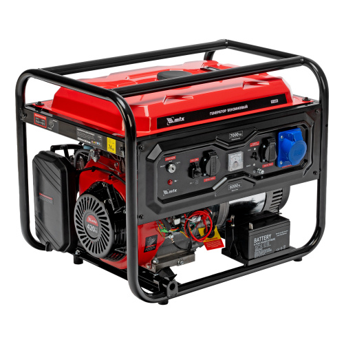 Генератор бензиновый RS-9000E, 7 кВт, 230В, электростартер MTX по ценам производителя в Уфе с доставкой по всей России