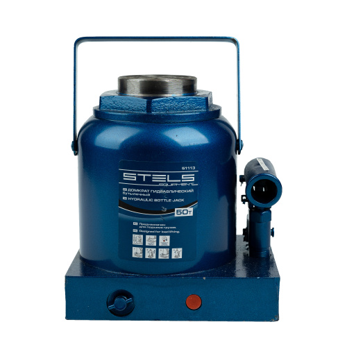 Домкрат гидравлический бутылочный, 50 т, H подъема 236-356 мм Stels по ценам производителя в Уфе с доставкой по всей России