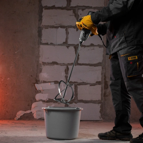 Миксер строительный EM-1-1600, 1600 Вт, 180-460/300-750 об/мин Denzel по ценам производителя в Уфе с доставкой по всей России