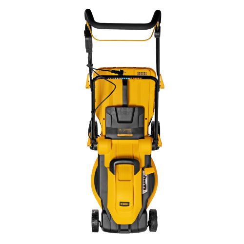 Газонокосилка электрическая GM-2000, 2000 Вт, ширина 43 см, 6 уровней, травосборник 45 л. Denzel по ценам производителя в Уфе с доставкой по всей России