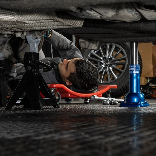 Домкрат механический бутылочный, 2 т, h подъема 210-495 мм, домкрат, ручка Stels по ценам производителя в Уфе с доставкой по всей России