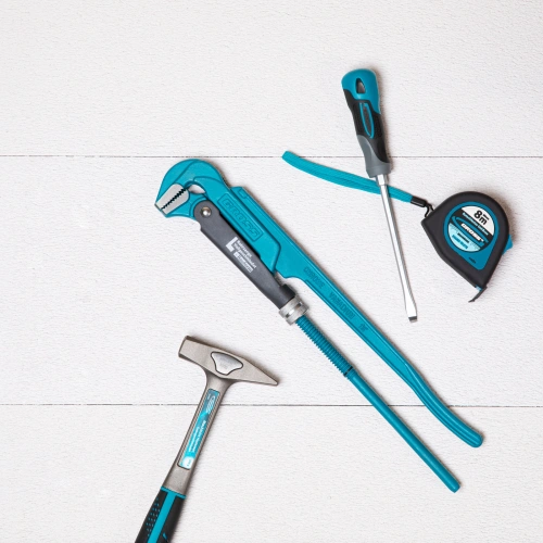 Ключ трубный рычажный 1.5, №2, цельнокованый, CrV, тип "L" Gross по ценам производителя в Уфе с доставкой по всей России