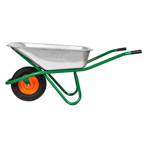 Тачка садово-строительная, усиленная, грузоподъемность 200 кг, объем 90 л Palisad по ценам производителя в Уфе с доставкой по всей России