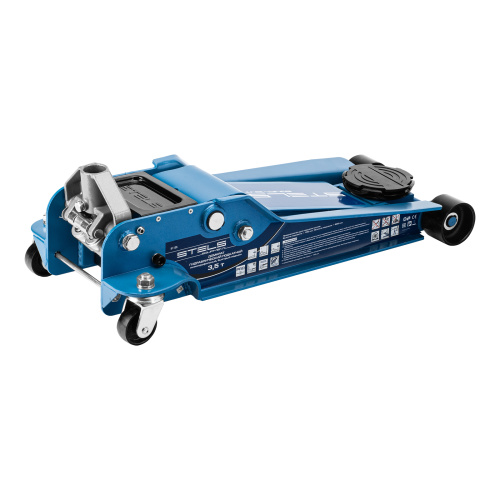 Домкрат гидравлический подкатной, быстрый подъем, 3.5т, Low Profile Quick, 100-565 мм, профессиональный Stels по ценам производителя в Уфе с доставкой по всей России