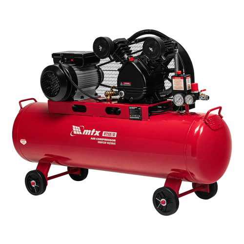 Компрессор воздушный ременный привод КР2500/80, 2,5 кВт, 80 литров, 420 л/мин МТХ по ценам производителя в Уфе с доставкой по всей России