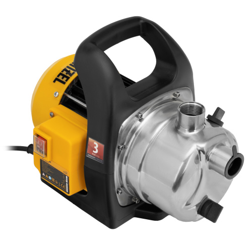 Садовый поверхностный насос GPL800Х, 800 Вт, 3200 л/ч, подъем 42 м, нержавейка Denzel по ценам производителя в Уфе с доставкой по всей России