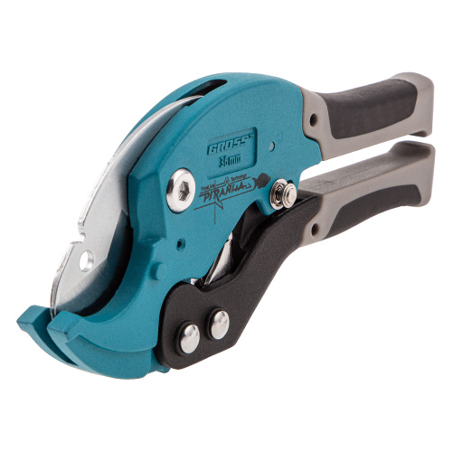 Ножницы для резки изделий из ПВХ, D до 36 мм, двухкомпонентные рукоятки, рабочий стол для плоских изделий Gross по ценам производителя в Уфе с доставкой по всей России