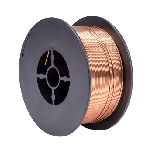 Проволока сварочная омедненная ER70S-6 (ан. Св.08Г2С) Foxweld д. 1,0 мм, D100, 1,0 кг по ценам производителя в Уфе с доставкой по всей России