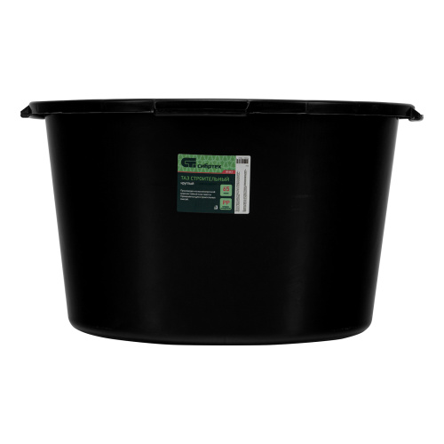Таз круглый строительный, 65 л Сибртех по ценам производителя в Уфе с доставкой по всей России