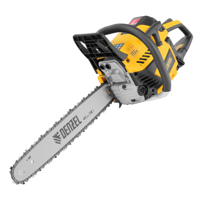 Пила цепная бензиновая DS-5218, шина 45 см, 52 см3, 3 л.с, шаг 0,325, паз 1,5 мм, 72 звена Denzel купить в Москве с доставкой по всей России | ProtosMarket.ru