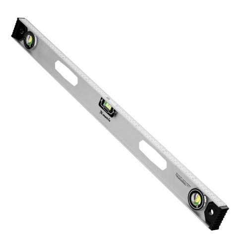 Уровень алюминиевый "Рельс", 800 мм, 3 глазка (1 поворотный) Matrix по ценам производителя в Уфе с доставкой по всей России