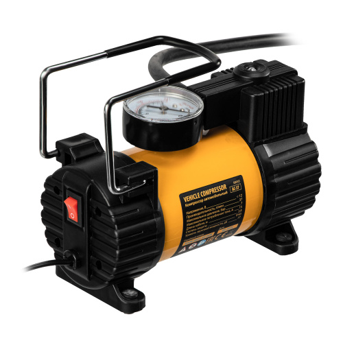 Компрессор автомобильный AC-37, 12 В, 7 атм, 37 л/мин, автомобильный предохранитель Denzel по ценам производителя в Уфе с доставкой по всей России