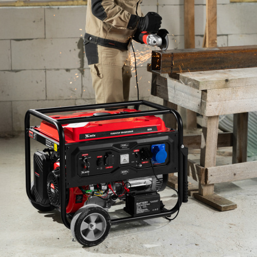 Генератор бензиновый RS-9000E, 7 кВт, 230В, электростартер MTX по ценам производителя в Уфе с доставкой по всей России