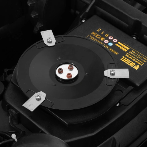 Робот-газонокосилка Grass Master 1000  1000м², 3Ач, 28V, LCD дисплей, Wi-Fi Denzel по ценам производителя в Уфе с доставкой по всей России