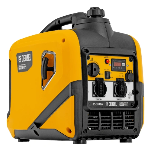 Генератор инверторный GS-3000iS, 3,0 кВт, 230 В, закрытый корпус, ручной старт DENZEL по ценам производителя в Уфе с доставкой по всей России
