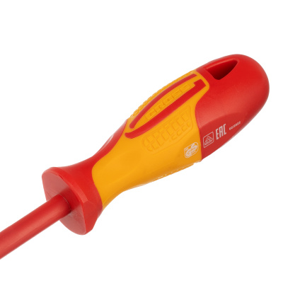 Отвертка диэлектрическая SL6.5 х 150 мм, CrMo, до 1000 В, двухкомпонентная рукоятка Gross по ценам производителя в Уфе с доставкой по всей России