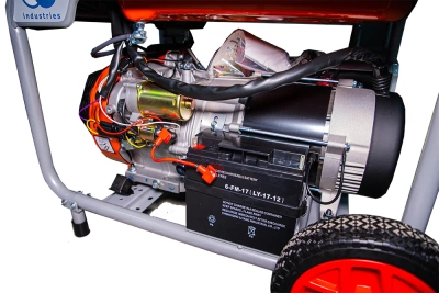 Генератор бензиновый 6,0 кВт 220В/380В с электростартером TOR KM8000HE по ценам производителя в Уфе с доставкой по всей России