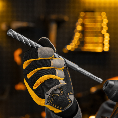 Бур по бетону, цельная крестовая пластина, 14x215 мм, SDS PLUS Denzel по ценам производителя в Уфе с доставкой по всей России