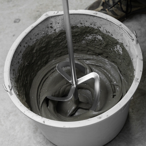 Насадка для миксера, для тяжелых растворов, 160 х 590 мм, оцинкованная, хвостовик резьба М14 Сибртех по ценам производителя в Уфе с доставкой по всей России