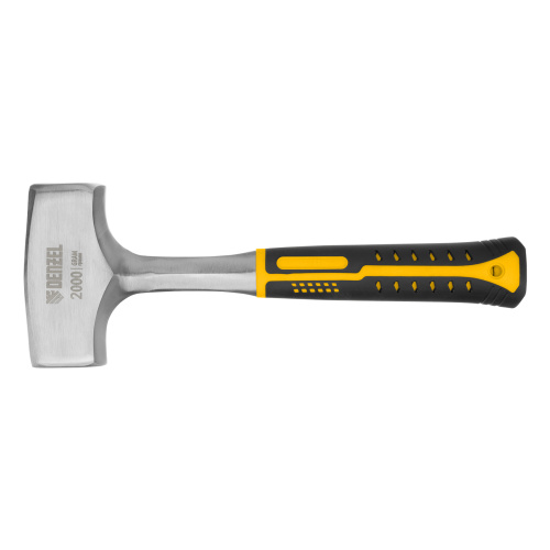 Кувалда 2 кг, цельнометаллическая, двухкомпонентная рукоятка Denzel по ценам производителя в Уфе с доставкой по всей России