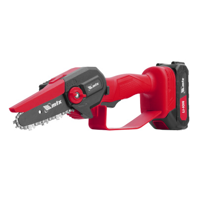Цепная мини-пила аккумуляторная, MCS-100, шина 100 мм, Li-Ion, 20 В MTX по ценам производителя в Уфе с доставкой по всей России