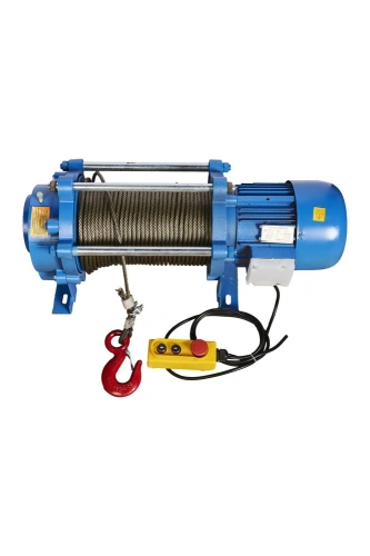 Лебедка электрическая  750 кг  70 м с канатом 380 В TOR KCD купить в Москве с доставкой по всей России | ProtosMarket.ru