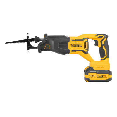 Пила сабельная аккумуляторная бесщет. RS-250, Li-Ion, 20 В Denzel по ценам производителя в Уфе с доставкой по всей России